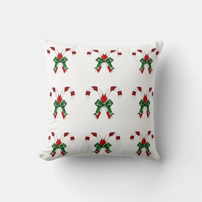 Canne de Noël avec coussin (Recto)