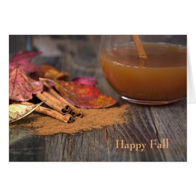 cannelle et cidre de pomme (Devant horizontal)