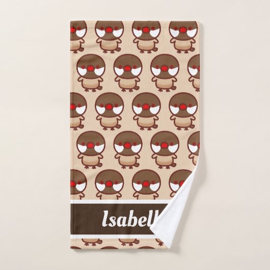 Cannelle Java Sparrow (Serviette à main)