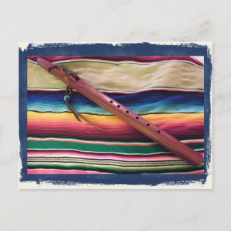 Cannelure et carte postale indigènes de Serape