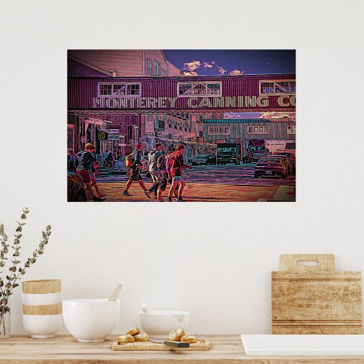 Cannery Row, sur affiche (Cuisine)