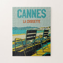 Cannes Côte d'Azur La Croisette Illust France Legpuzzel