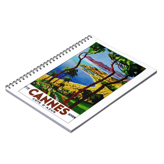 Cannes - Cote d'Azure Notitieboek (Linkerzijde)