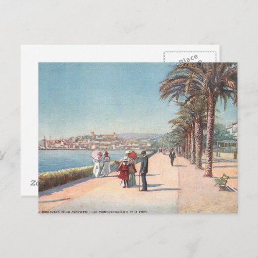 Cannes France Briefkaart (Voorkant / Achterkant)