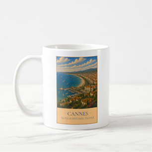 Cannes, France – Vintage Travel Mug