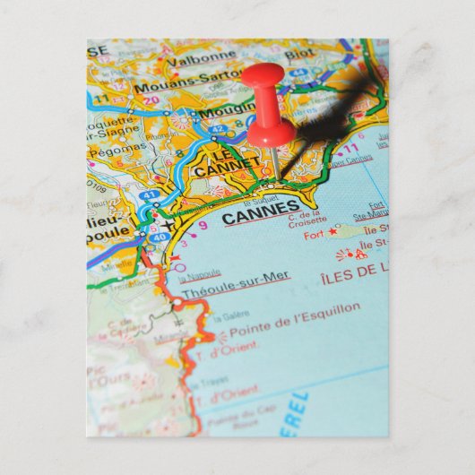 Cannes, Frankrijk Briefkaart (Voorkant)