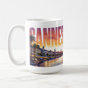 Cannes Frankrijk Riviera Gouden Kust Koffiemok
