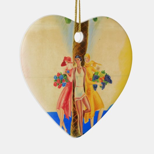 Cannes Frans reizen Keramisch Ornament (Rechts)