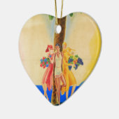 Cannes Frans reizen Keramisch Ornament (Links)