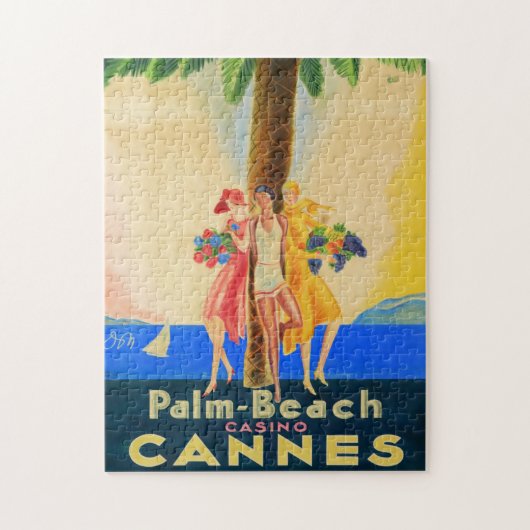 Cannes Frans reizen Legpuzzel (Verticaal)