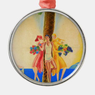  Cannes Frans reizen Metalen Ornament