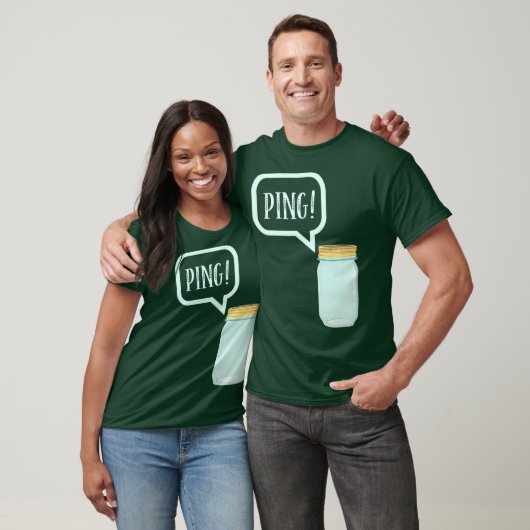 Canning Conservation Mason Jar Tee PING TShirt (Unisexe)