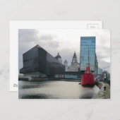 Canning Dock Liverpool Briefkaart (Voorkant / Achterkant)