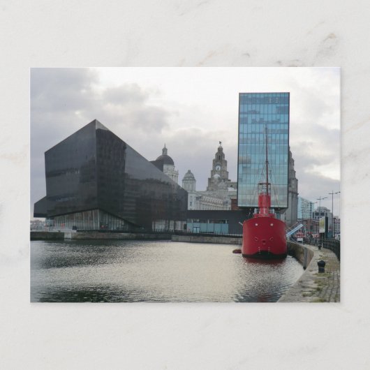 Canning Dock Liverpool Briefkaart (Voorkant)