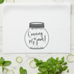 Canning is Mijn Jam Jar Canning Season Kitchen Tow Theedoek