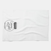 Canning is Mijn Jam Jar Canning Season Kitchen Tow Theedoek (Horizontaal)