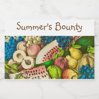 Canning Labels Voedselcontainer Etiket