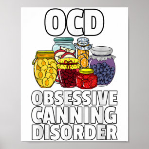 Canning Seizoen Cadeau Pot Inmaken Tuinier _1 Poster
