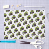 Canning van bramen tissuepapier (Craft)