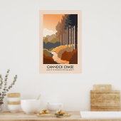 Cannock Chase AONB Travel Poster (Cuisine)