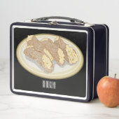 Cannoli cartoon illustratie (In situ)