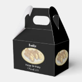 Cannoli cartoon illustratie bedankdoosjes (Achterkant)