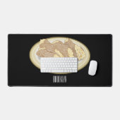 Cannoli cartoon illustratie bureaumat (Keyboard & Muis)