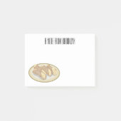 Cannoli cartoon illustratie post-it® notes (Voorkant)