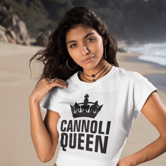 CANNOLI QUEEN LADIES T-SHIRTS