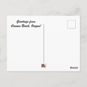 Cannon Beach, Briefkaart Oregon (Achterkant)