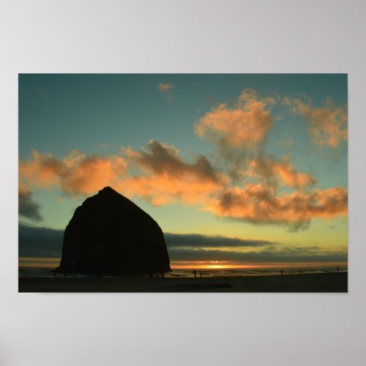 Cannon Beach Haystack Photo Print (Voorkant)