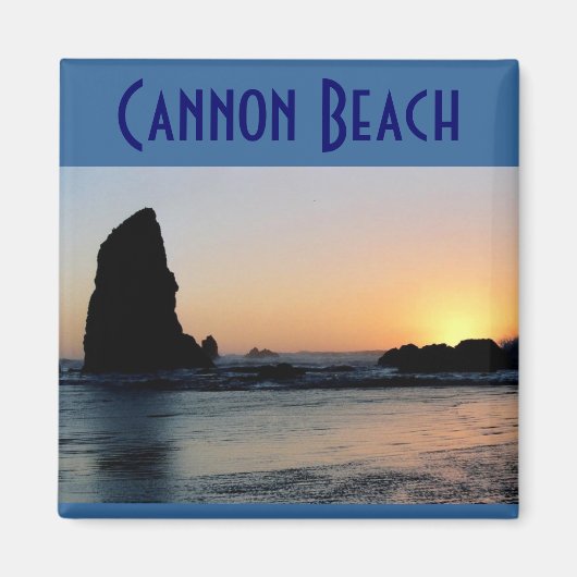 Cannon Beach Magnet (Devant)