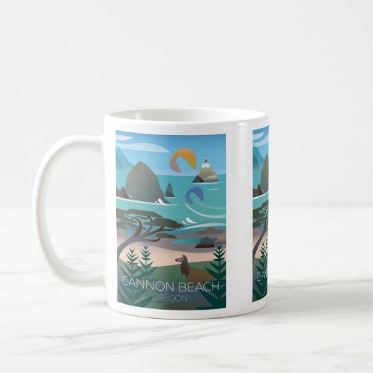 Cannon Beach Mug (Gauche)