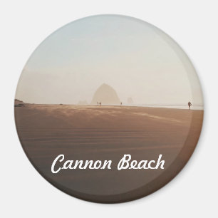 Cannon Beach op gouden uur Magneet