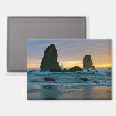 Cannon Beach, Oregon aimant (Recto/Verso)