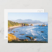 Cannon Beach Oregon Briefkaart (Voorkant / Achterkant)