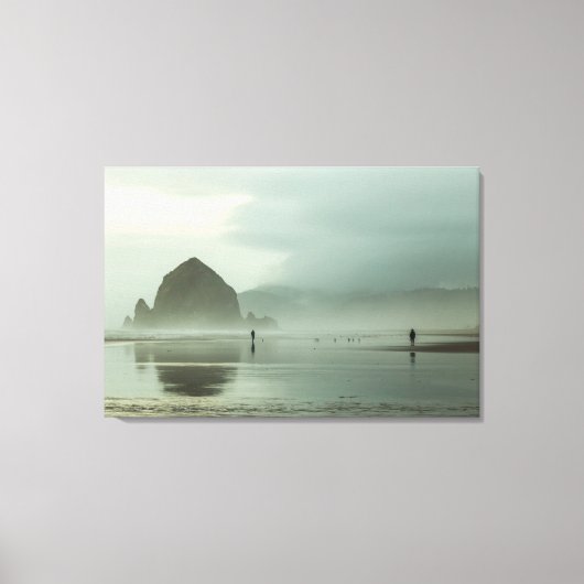 Cannon Beach, Oregon Canvas Afdruk (Voorkant)