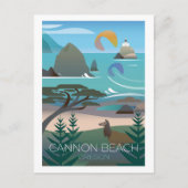 Cannon Beach, Oregon Carte postale (Devant)