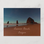 Cannon Beach Oregon Haystack Briefkaart (Voorkant)