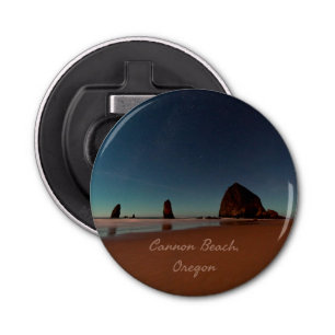 Cannon Beach Oregon Haystack Button Flesopener