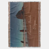 Cannon Beach Oregon Haystack Deken (Voorkant Verticaal)