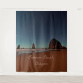Cannon Beach Oregon Haystack Rock Wandkleed (Voorkant)