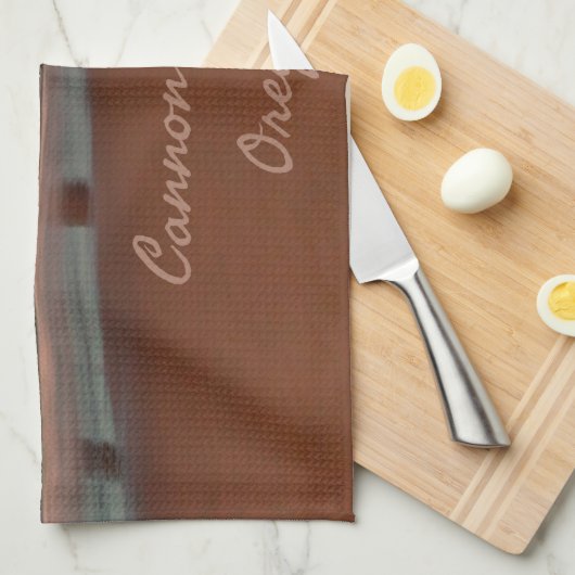 Cannon Beach Oregon Haystack Theedoek (Quarter Fold)