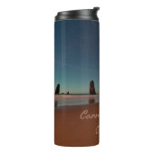 Cannon Beach Oregon Haystack Thermosbeker (Gedraaid links)