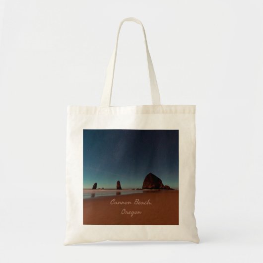 Cannon Beach Oregon Haystack Tote Bag (Voorkant)