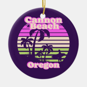 Cannon Beach Oregon Keramisch Ornament
