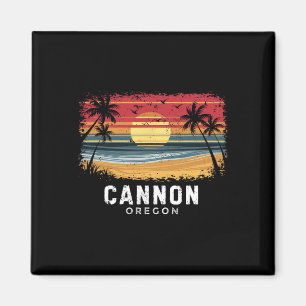 Cannon Beach Oregon Surfplank Strand Magneet