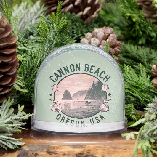 Cannon Beach Retro Vignette (Hiver)