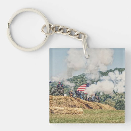 Cannon Fire Sleutelhanger (Voorkant)