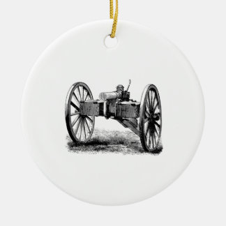 CANNON  KERAMISCH ORNAMENT